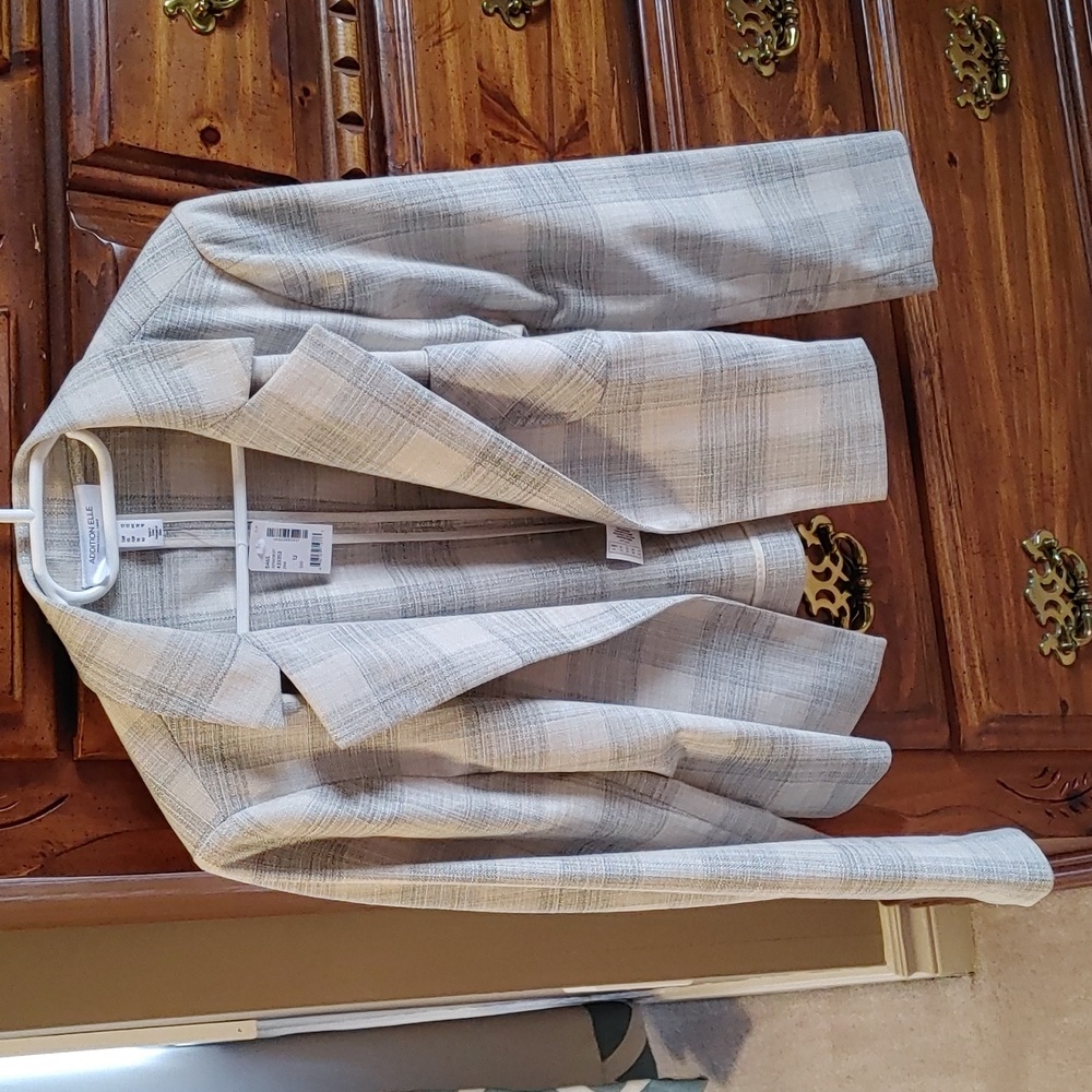 Checkered Women's Blazer